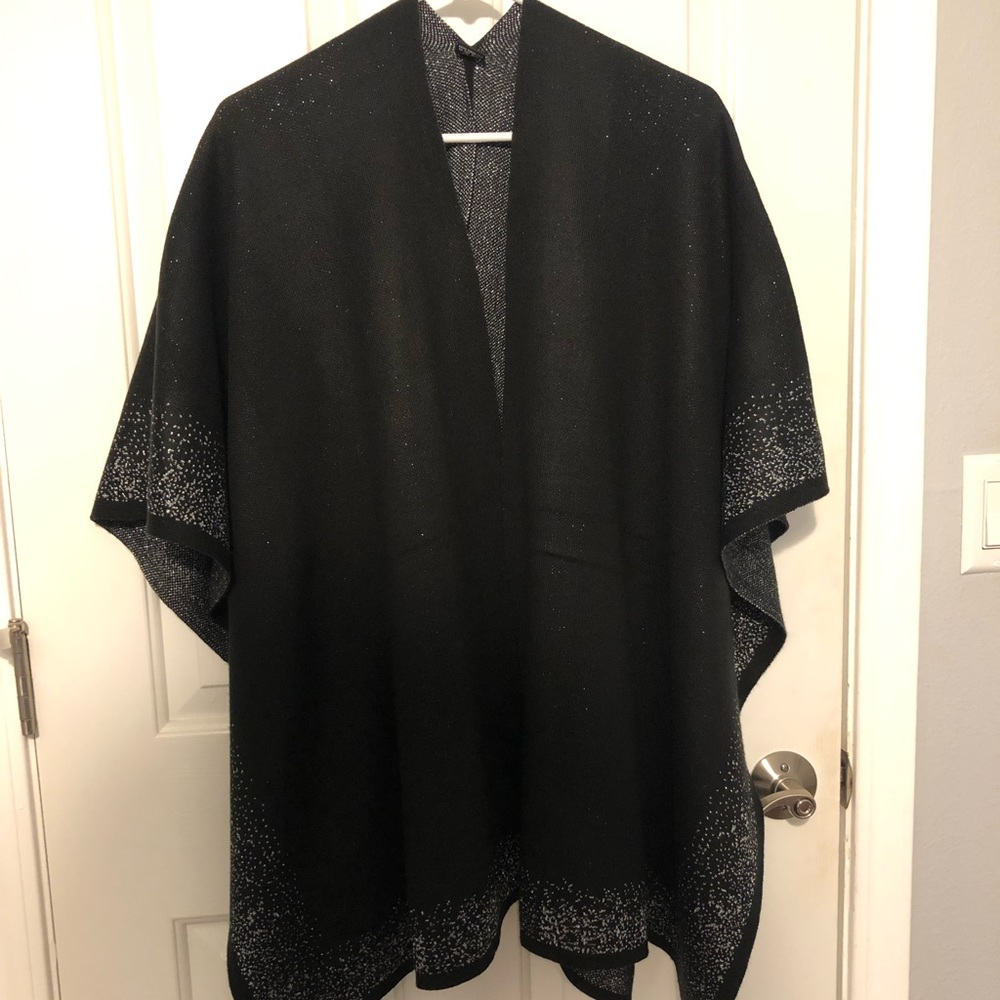 Open front poncho